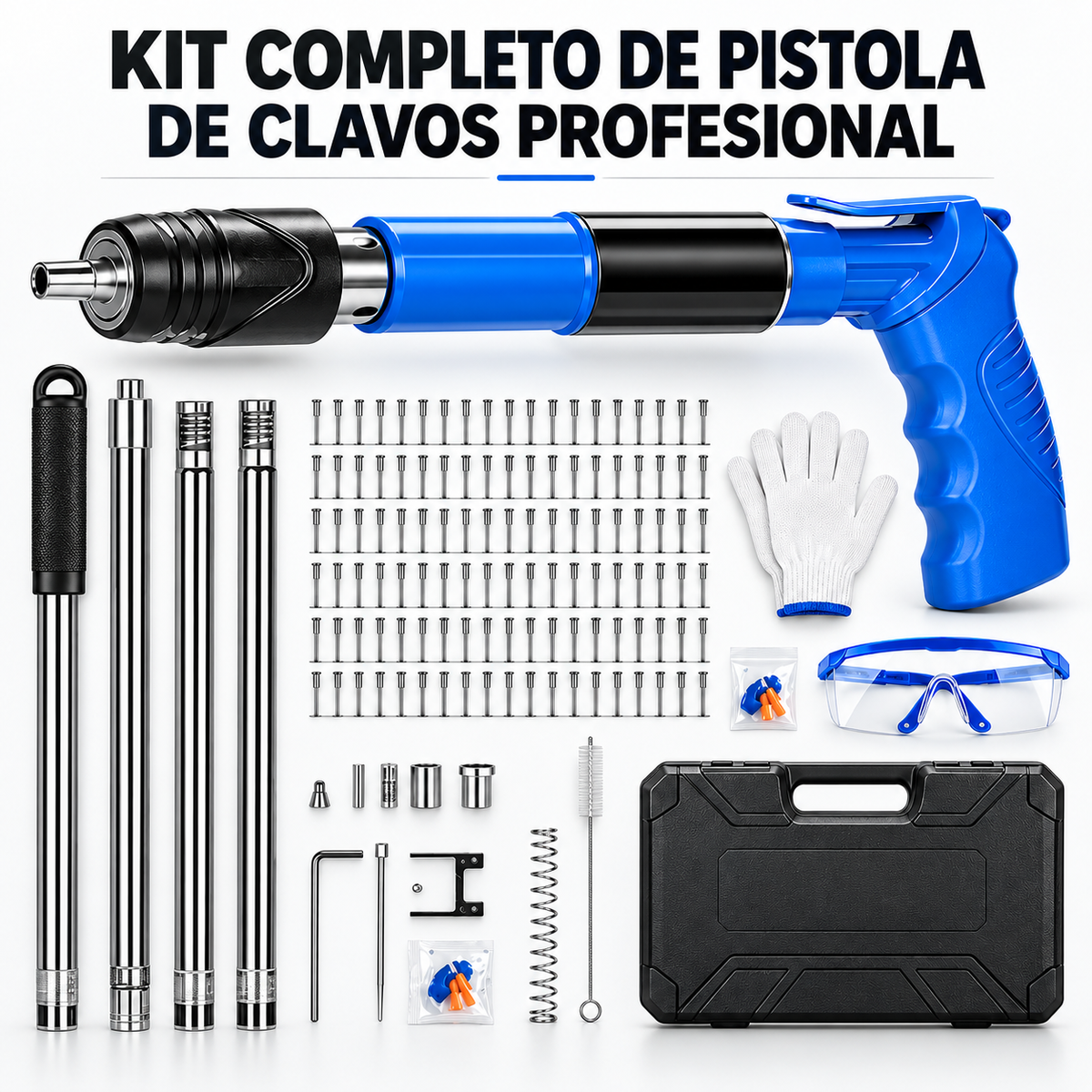 FUERZAMAX™ - Pistola de Clavos
