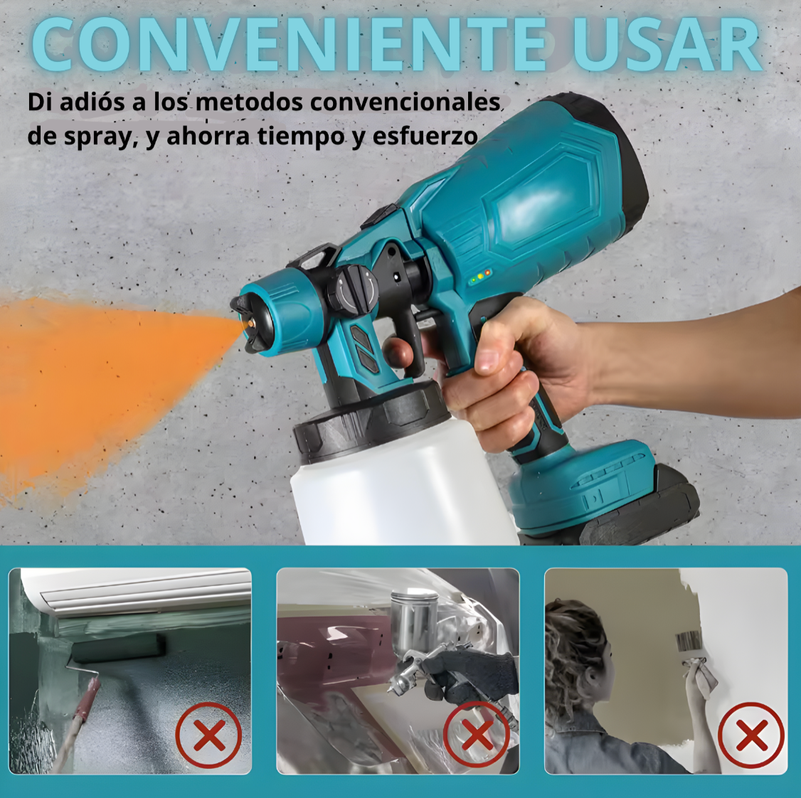 PROSPRAY - Pistola para Pintar Eléctrica